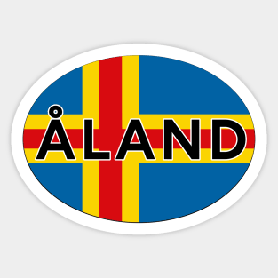 Aland Finland Sticker